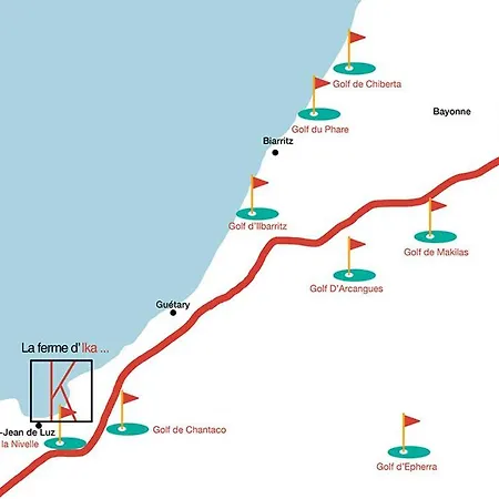 La Ferme D'ika 3* سان جان دو لوز
